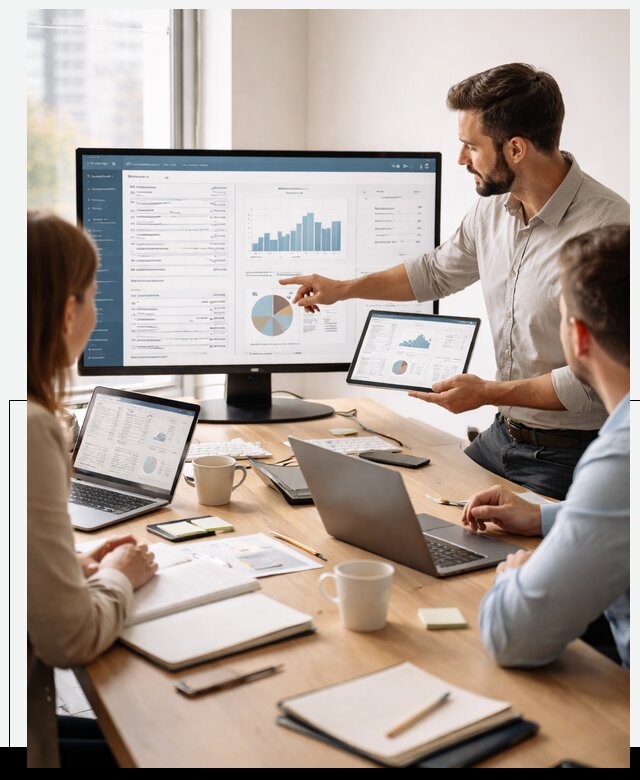 Разработка и внедрение ERP систем под бизнес в Инте