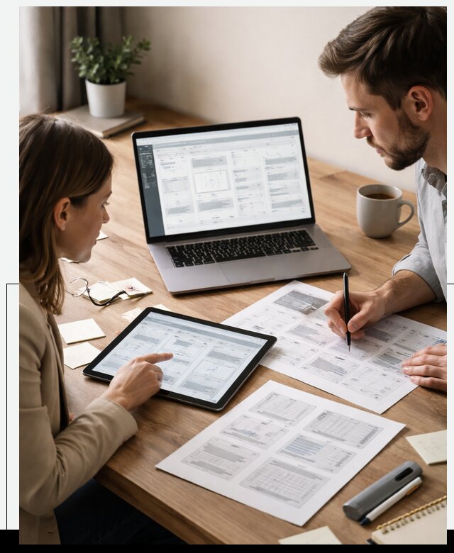 Дизайн ERP систем и интерфейсов для бизнеса в Инте