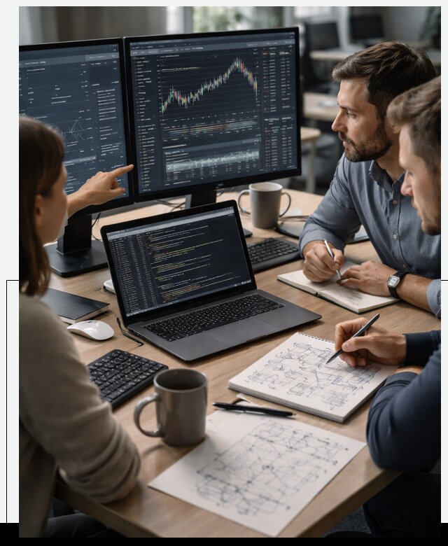 Разработка криптобирж и систем обращения ЦФА в Инте под ключ