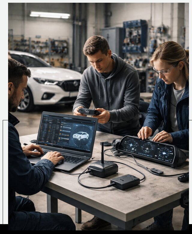 Разработка Connected Car и ПО для автопрома в Инте