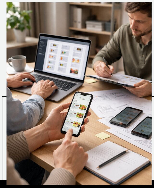 Разработка мобильного приложения торговой сети в Инте