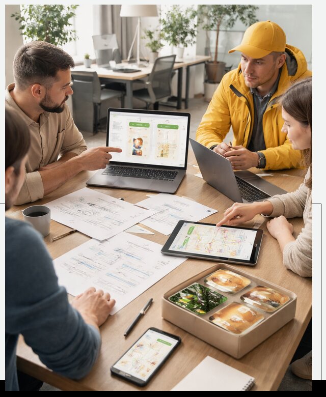 Разработка агрегатора доставки еды в Инте от 15213 р., АвикейИнт