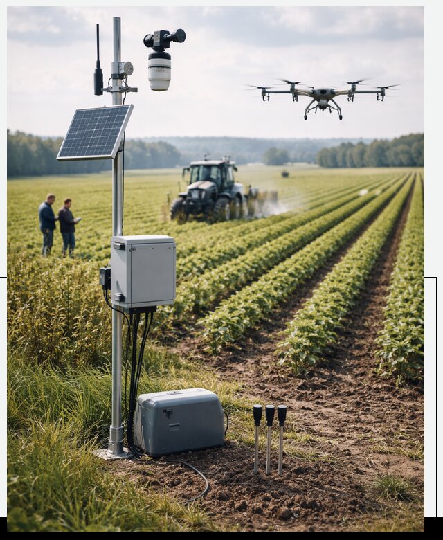 Разработка IoT мониторинга полей в Инте от 8621 р. | АвикейИнт