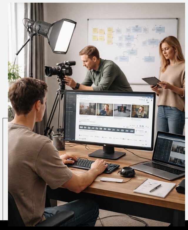 Платформа видеохостинга для онлайн обучения в Инте