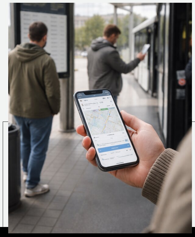 Мобильное приложение для пассажиров в Инте с оплатой и расписанием